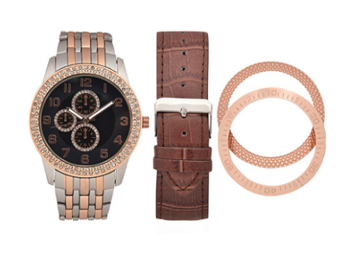 Mens 4-pc. Watch Boxed Set