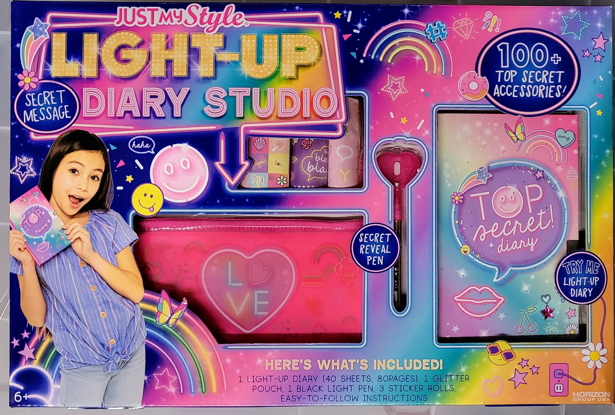 children Just My Style Light-Up Diary Studio $55 Just My Style Light-Up Diary Studio
