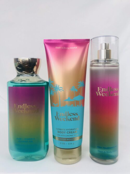 Endless Weekend Bath & Body Works 3pcs Set