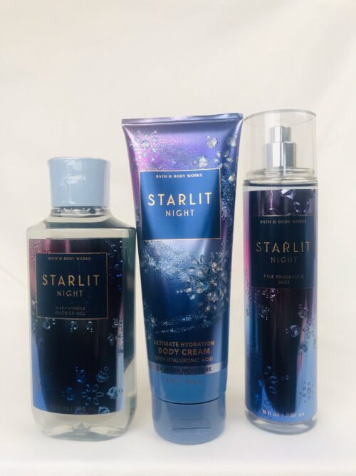 Starlit Night Bath & Body Works 3pcs Set