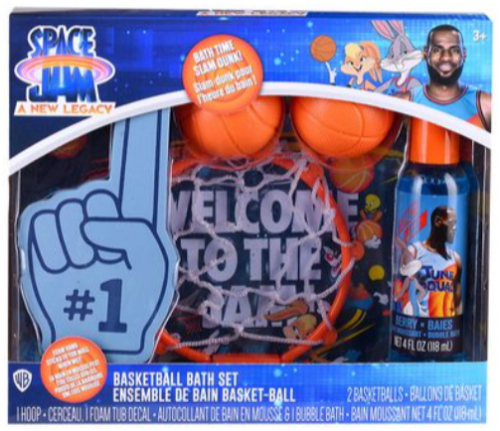 Space Jam Basketball Bath Set