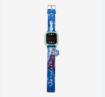 Disney Frozen Girls Digital Multicolor Strap Watch