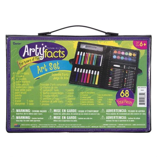 68 Piece Arty Facts Art Set