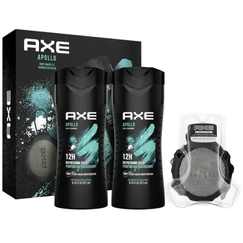 AXE Apollo Sage & Cedarwood Body Wash Gift Set 3pc