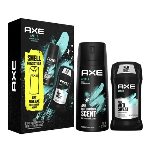 AXE Men Deodorant Gift Set (Apollo Sage & Cedarwood)
