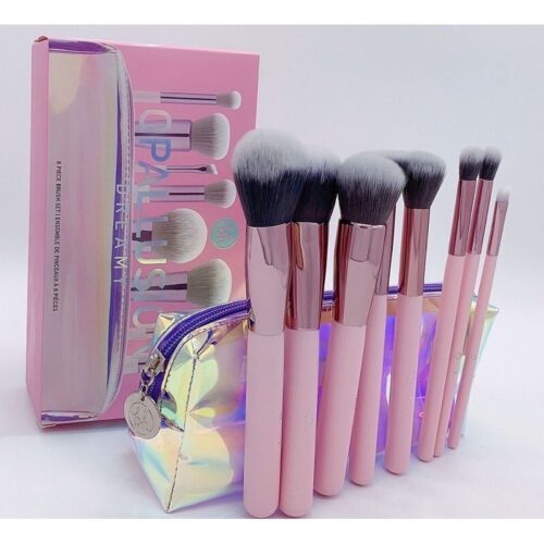BH Cosmetics Opallusion Dreamy Makeup - 8 Pieces Brush Set