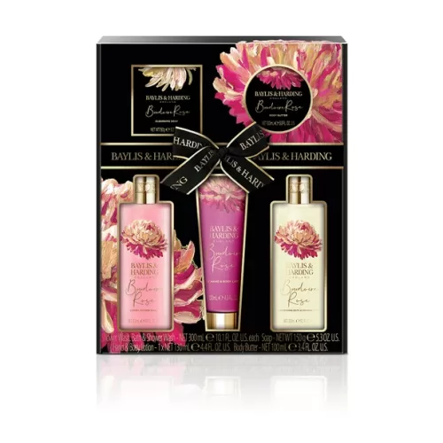 Baylis & Harding Bath Set - Rose