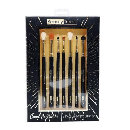 Beauty Treats [GOOD AS GOLD] 7 Piece Smoky Eye Brush Set