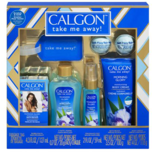 Calgon Morning Glory 7pc Holiday Gift Set