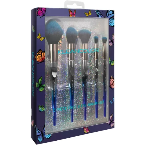 Daily Essentials -5 Piece Face & Eye Brush Set