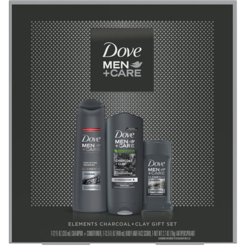 Dove Men+Care Elements Charcoal+Clay 3 pc. Gift Set