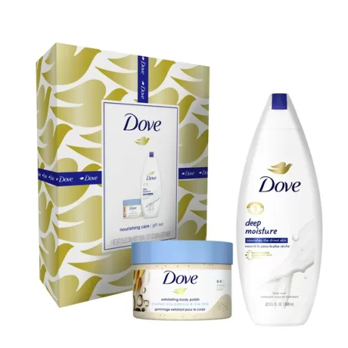 Dove Nourishing Care Bath and Body Gift Set 2pc