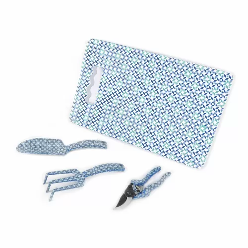 Essentials Blue Gardening Aluminum Tool Set - 4 Pieces