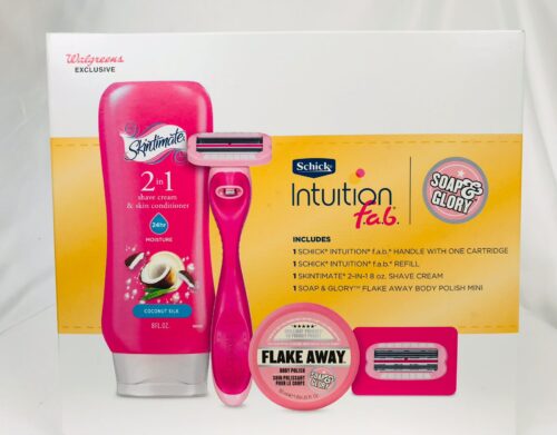 Schick Intuition Fab Gift Set, 4 piece