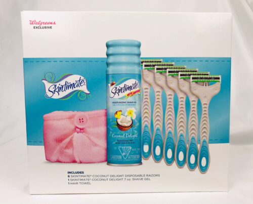 Skintimate Shave Set with Bonus Hair Towel