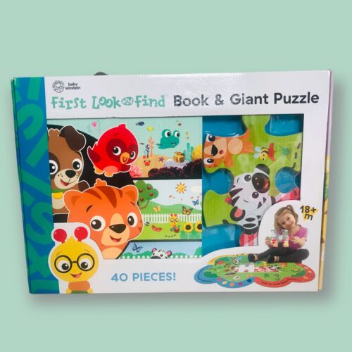 First Look Find Book & Giant Puzzle