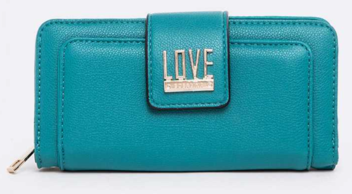The LOVE Fashion Long Wallet - Teal