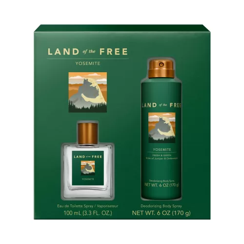 Land of the Free Yosemite Fragrance 2pcs Gift Set