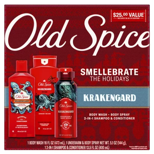 Old Spice Krakengard Holiday Pack 3pc