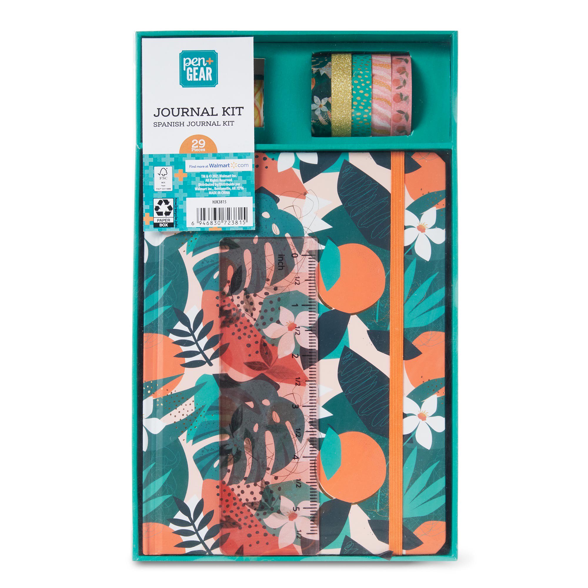Pen+Gear Journal Kit, Assorted Designs, 29 Pieces Pen+Gear Journal Kit, Assorted Designs, 29 Pieces