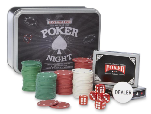 Poker Night Set in tin
