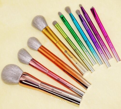 BH Cosmetics Take Me Back to Brazil Brushes 10 Piece Brush Set