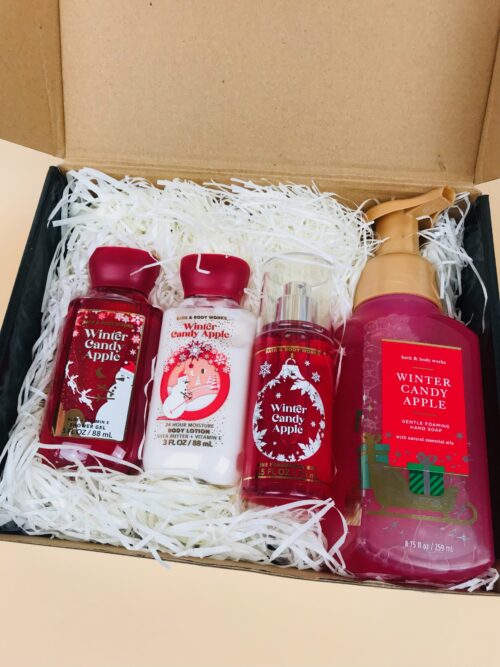 BBW Winter Candy Apple Holiday Gift Box