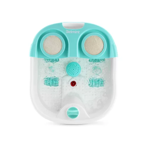 Foot Spa Massager with Heat & Bubbles Vibration