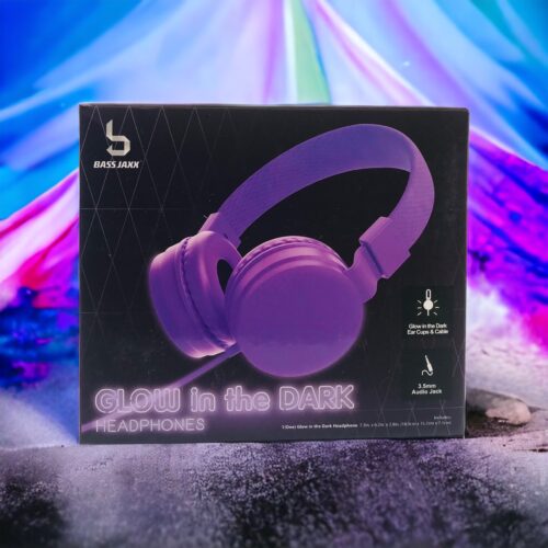 Glow in the Dark Headphone - Purple